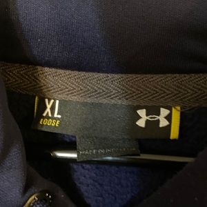 Upper Iowa peacocks underarmour hoodie